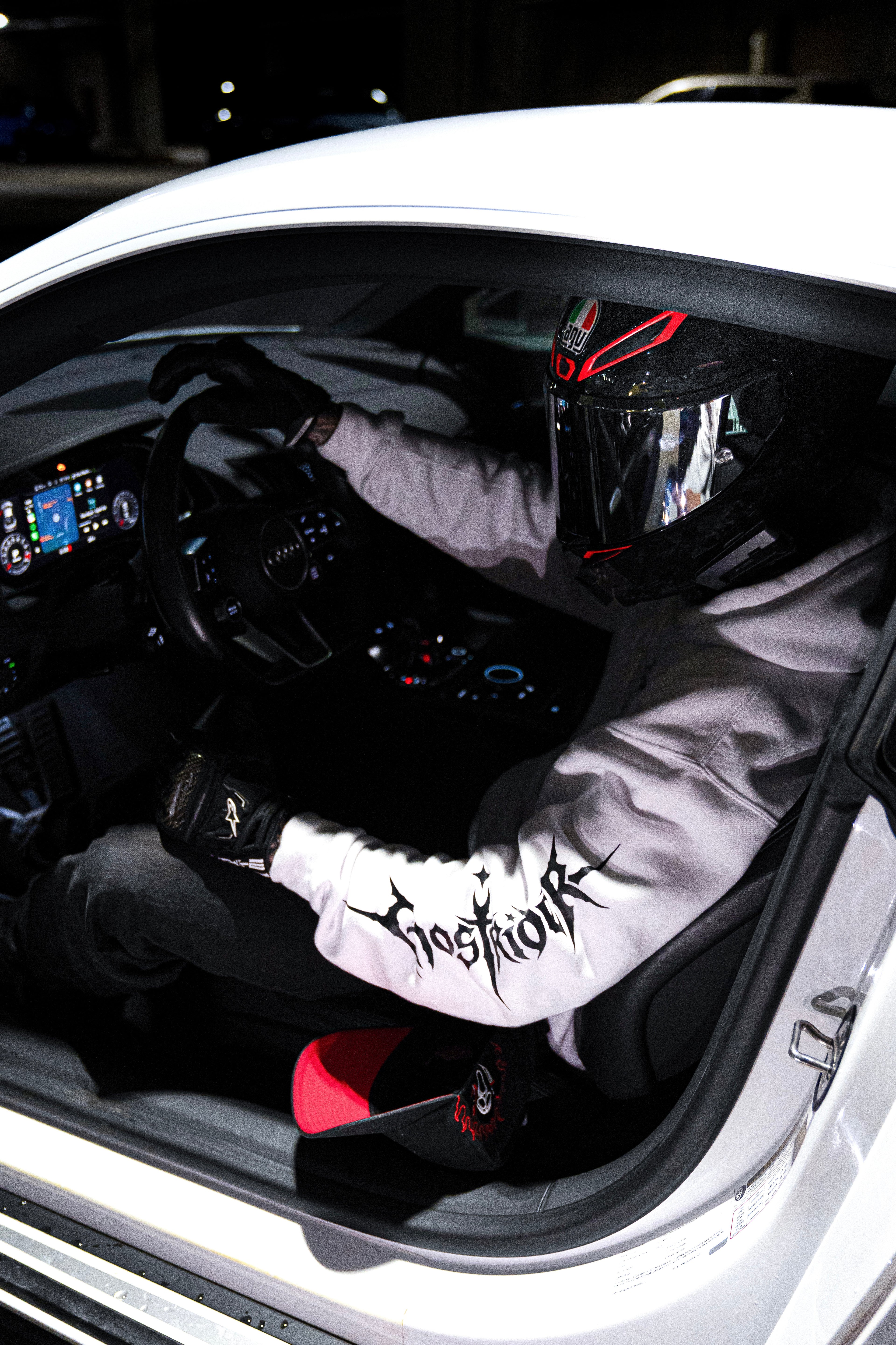 WHITE 'SUCCESS IS THE BEST REVENGE' HOODIE