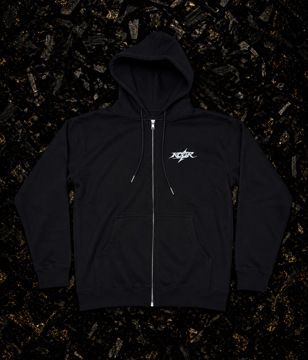 STANDARD BLACK KCGR ZIP UP