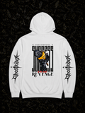 WHITE 'SUCCESS IS THE BEST REVENGE' HOODIE
