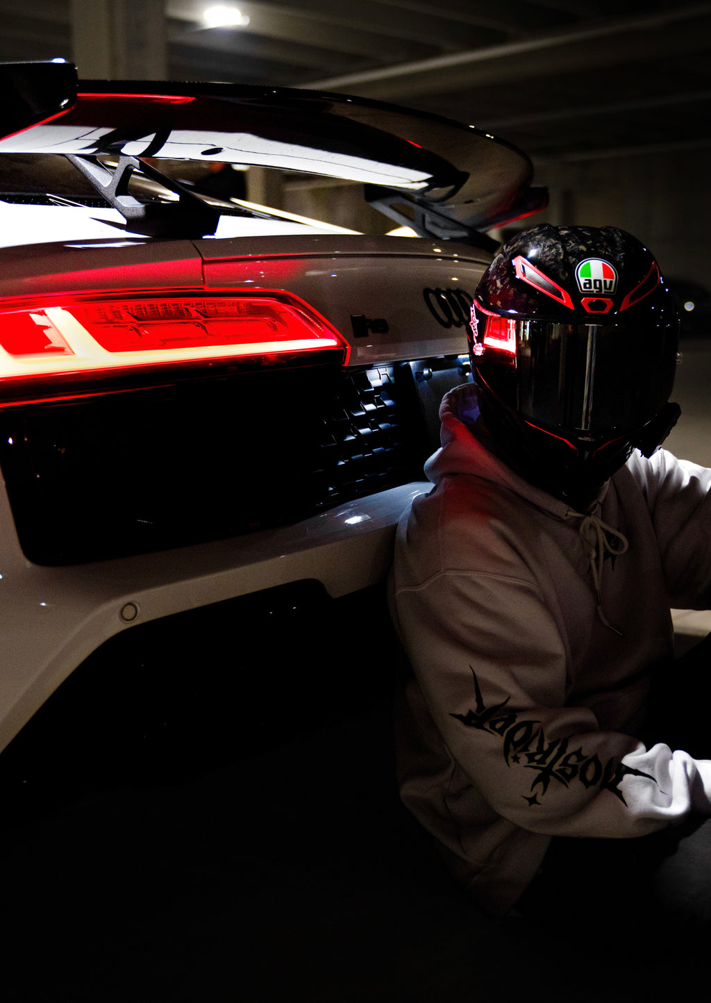 WHITE 'SUCCESS IS THE BEST REVENGE' HOODIE
