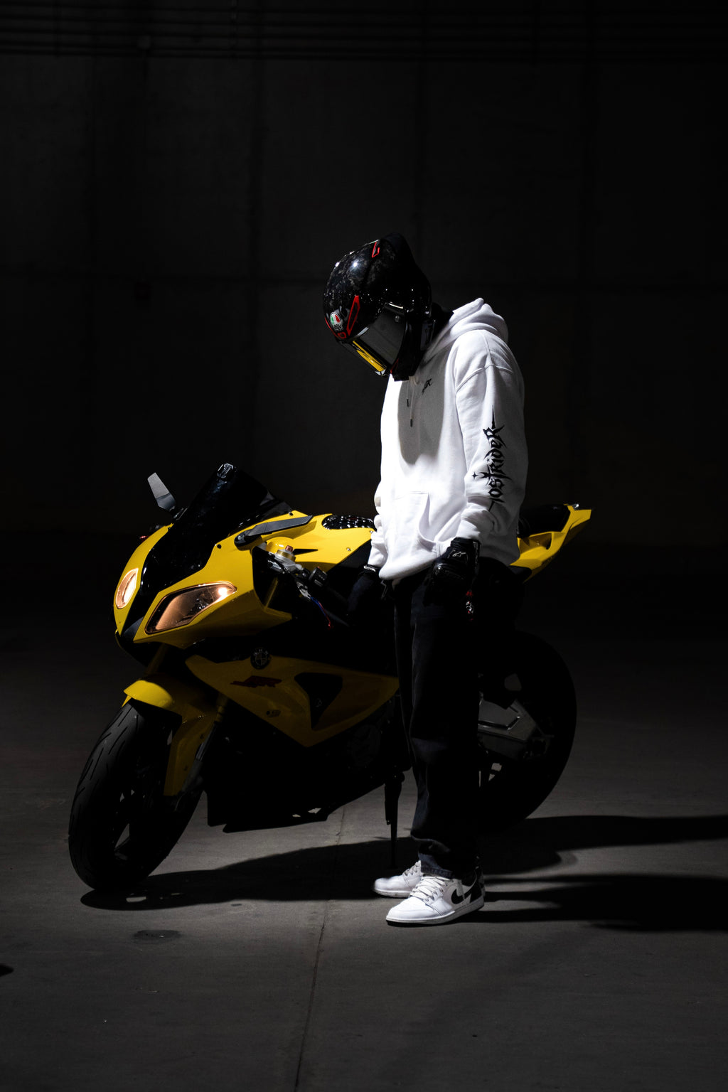 WHITE 'SUCCESS IS THE BEST REVENGE' HOODIE