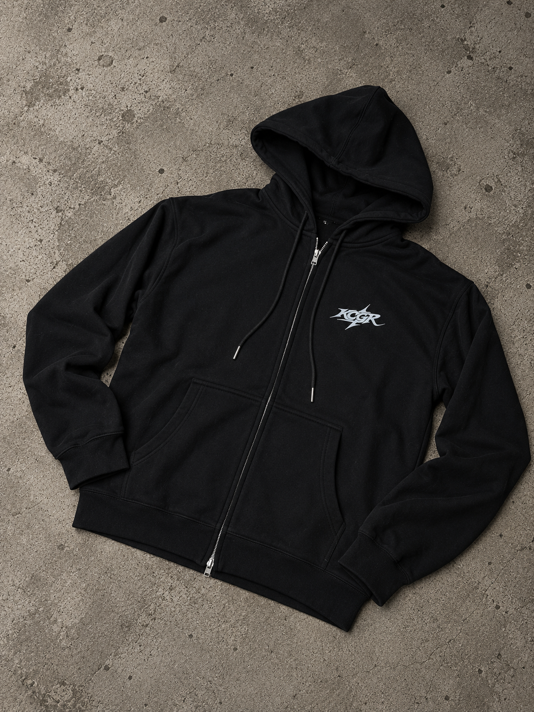STANDARD BLACK KCGR ZIP UP