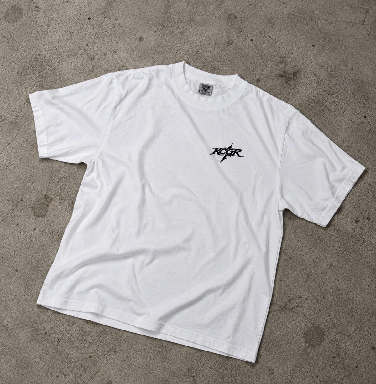 STANDARD WHITE KCGR T SHIRT