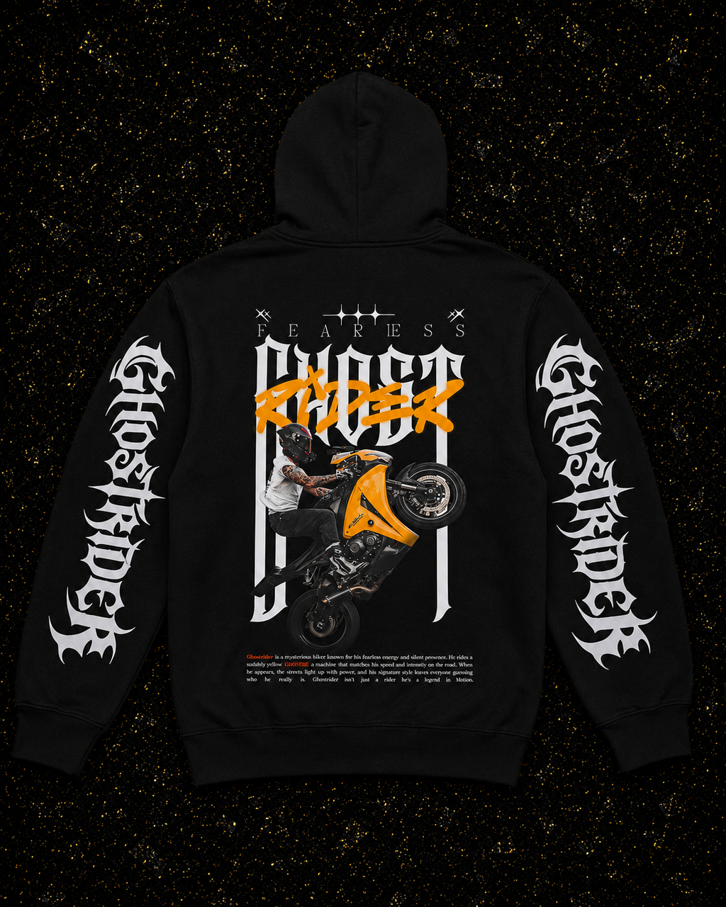 'FEARLESS GHOSTRIDER' Hoodie