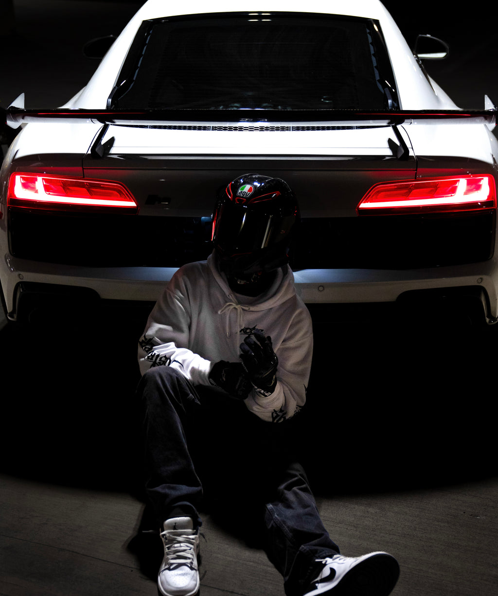 WHITE 'SUCCESS IS THE BEST REVENGE' HOODIE