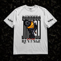WHITE 'SUCCESS IS THE BEST REVENGE' T SHIRT