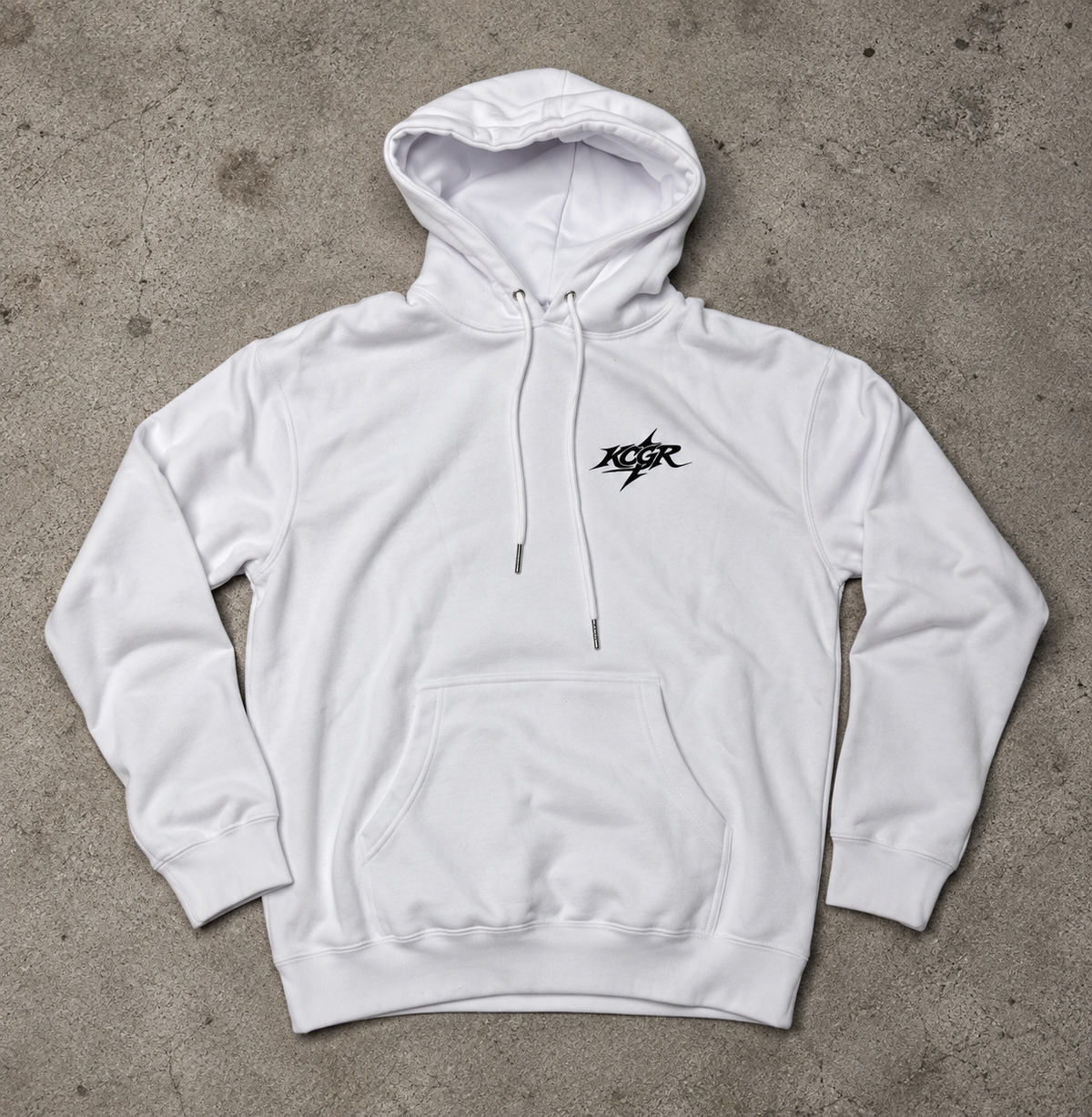 STANDARD WHITE KCGR HOODIE