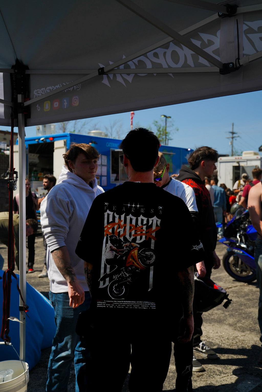 'FEARLESS GHOSTRIDER' T SHIRT