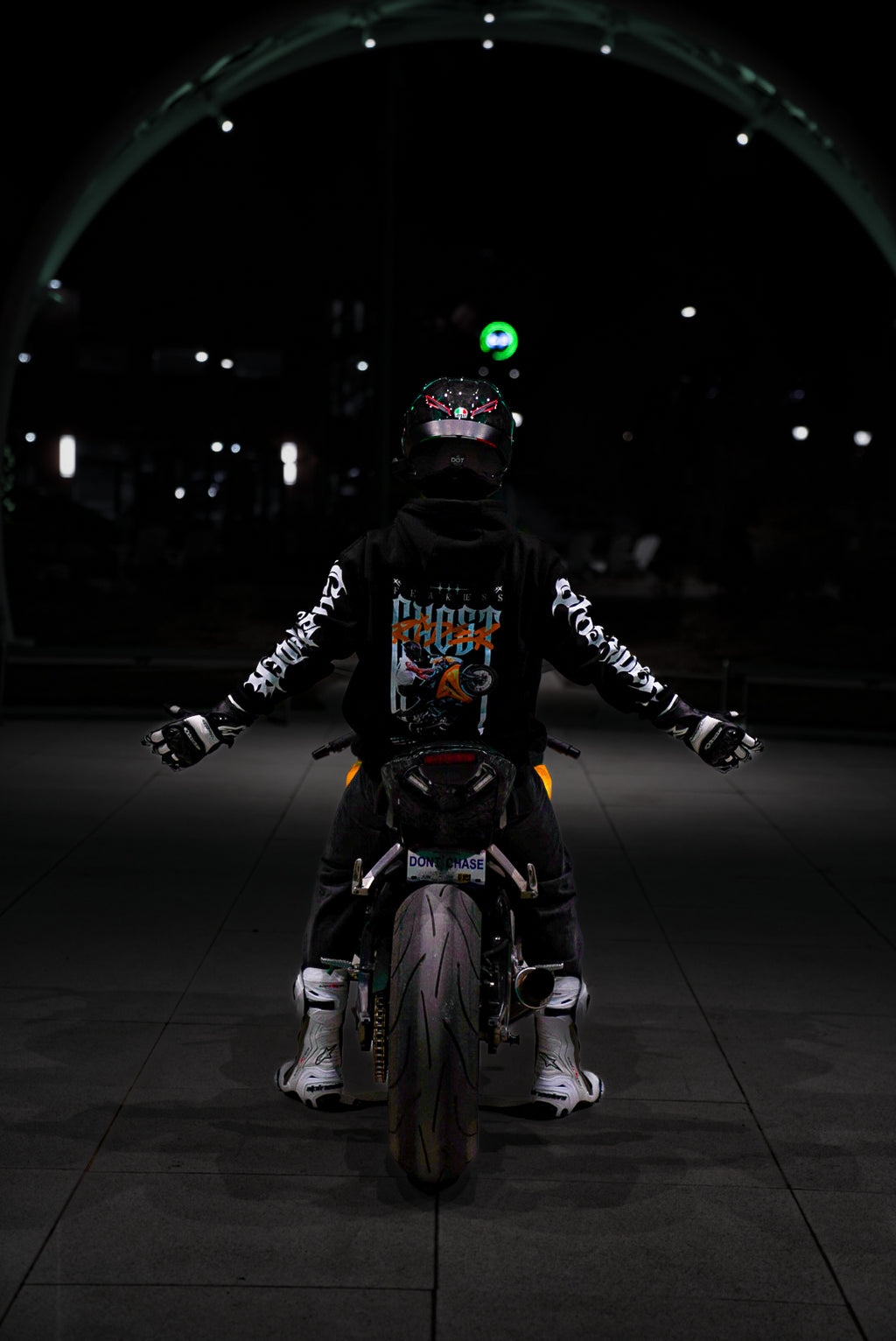 'FEARLESS GHOSTRIDER' Hoodie
