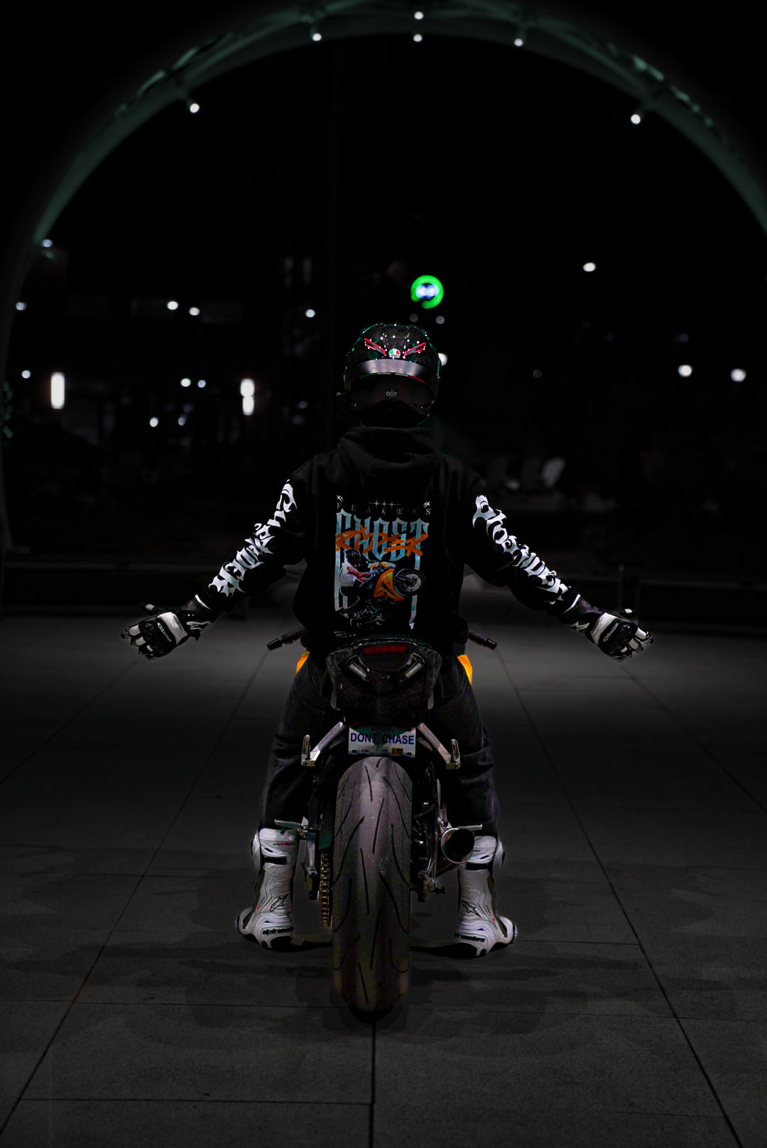 'FEARLESS GHOSTRIDER' Hoodie