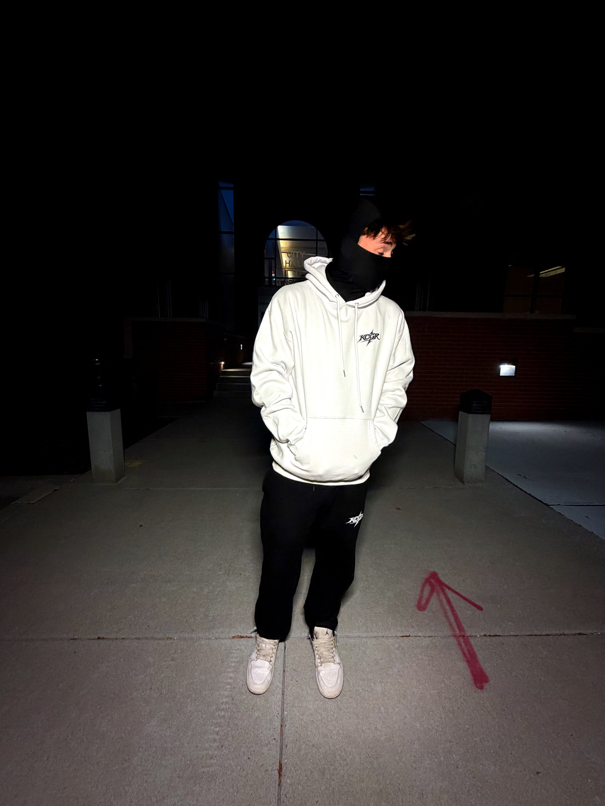 STANDARD WHITE KCGR HOODIE