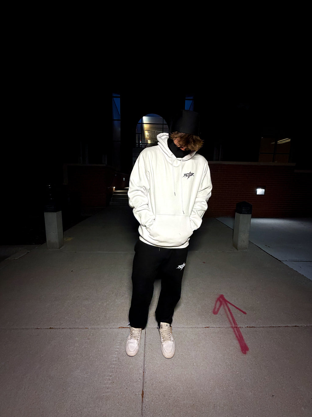 STANDARD WHITE KCGR HOODIE