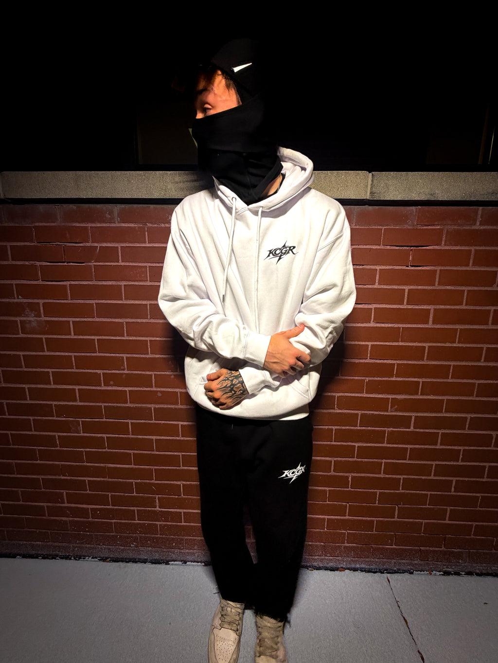 STANDARD WHITE KCGR HOODIE