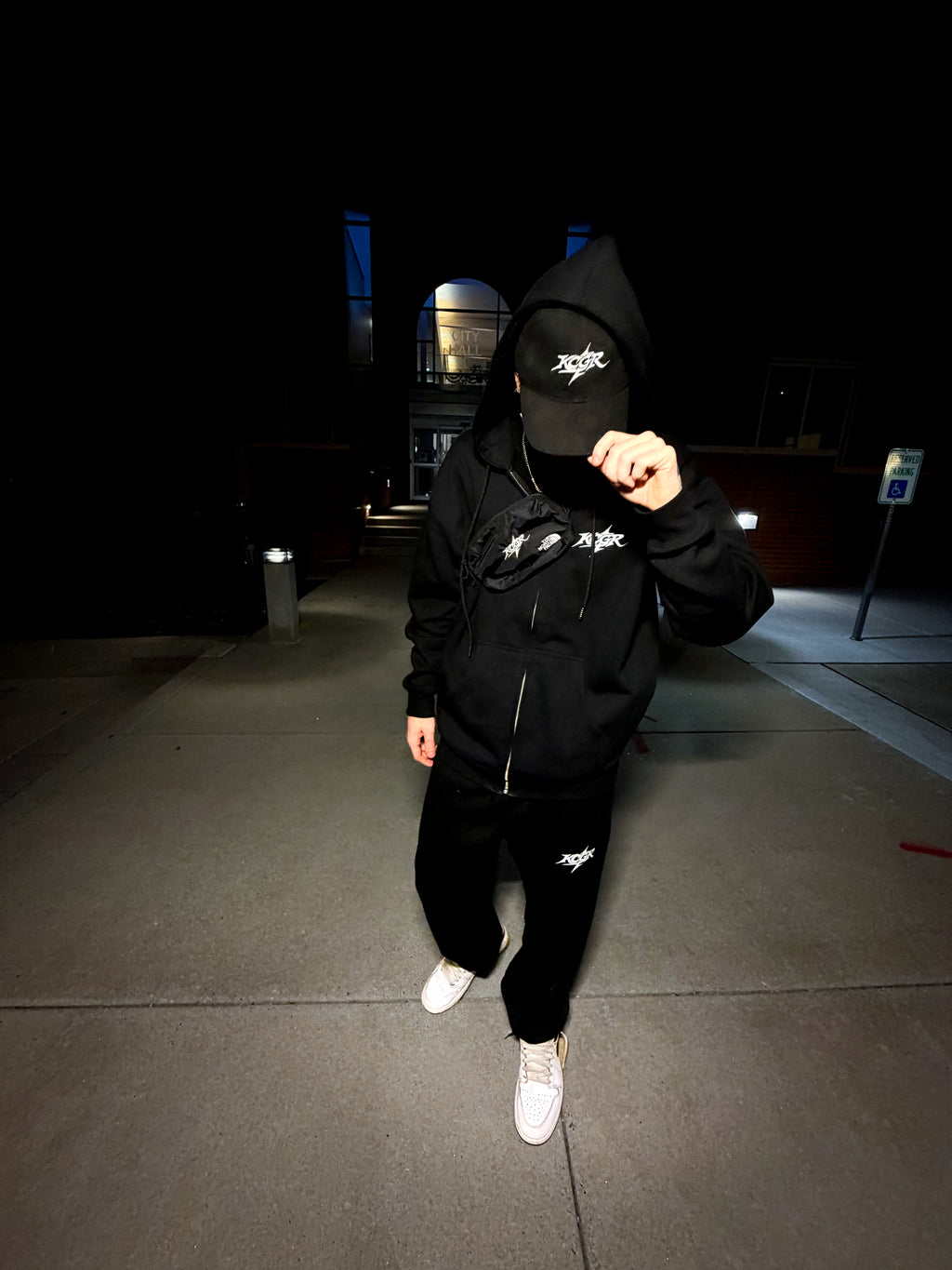 STANDARD BLACK KCGR SWEATS