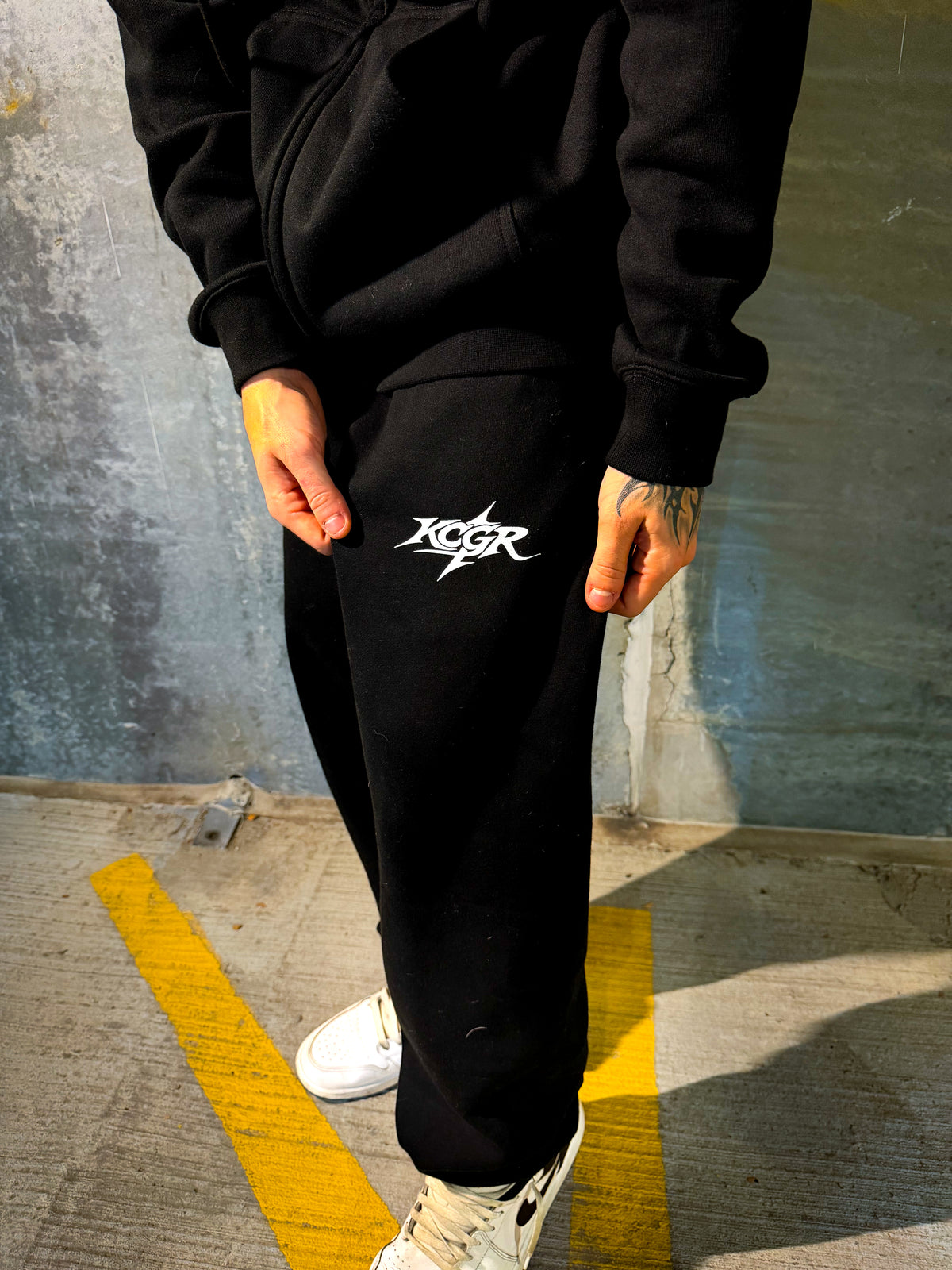 STANDARD BLACK KCGR SWEATS